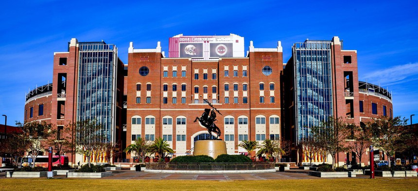 A view of University Center at Florida State University. 
