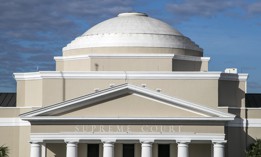 Florida Supreme Court exterior, Tallahassee. 