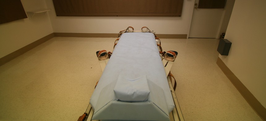 The state's death chamber.