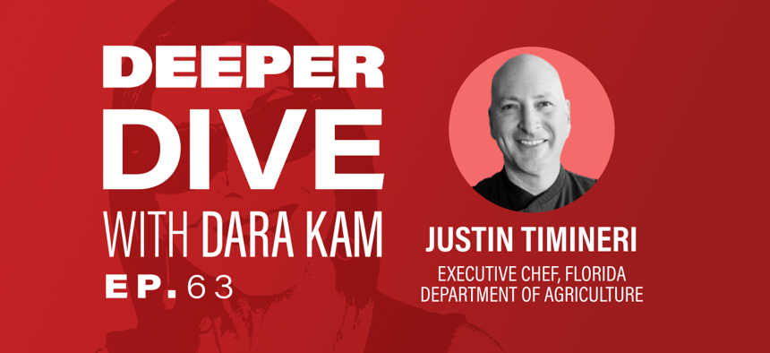 Dara Kam interviews Justin Timineri, Executive Chef, Florida Dept. of Agriculture